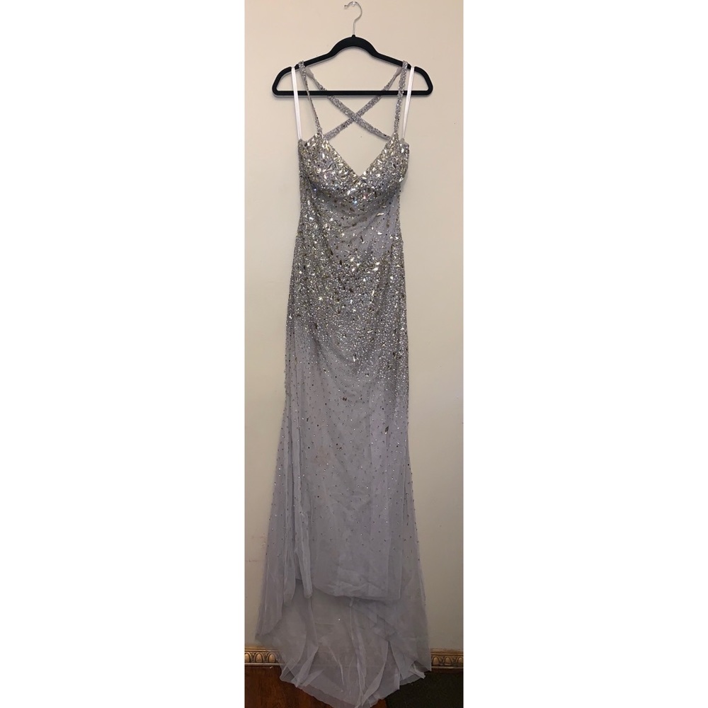 Terani couture embellished prom dress